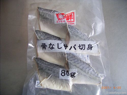 frozen mackerel fillets or blocks