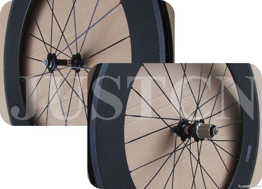 88mm carbon road bike wheels