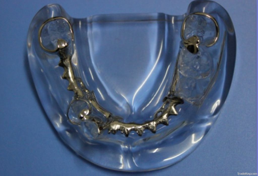 Dental metal partial framework