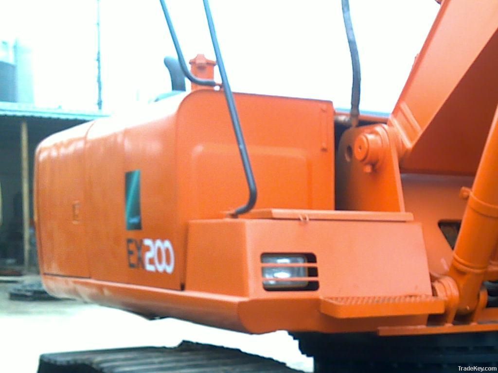 Used hydraulic excavator