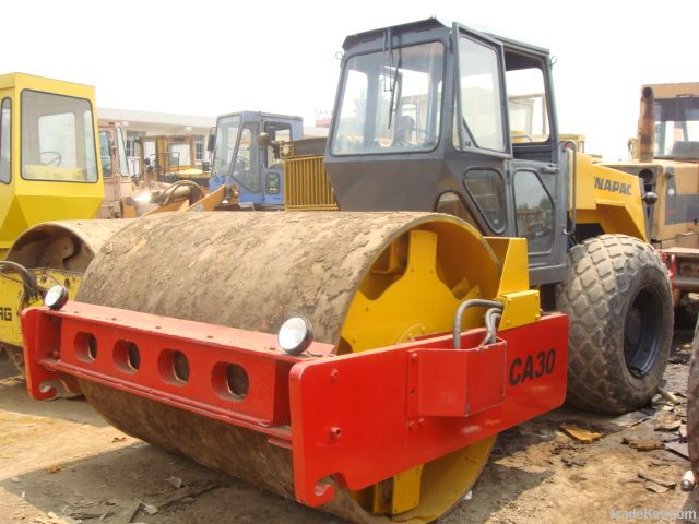 Used Dynapac vibrating road roller