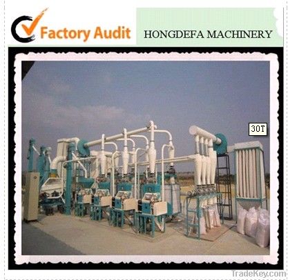 5-300T Complete maize flour milling machine