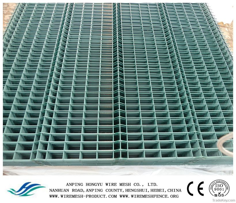 PVC COATED  WELDED WIRE MESH PANELS