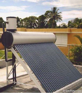 Pre-heat Solar Water Heater with Assiatant Tank