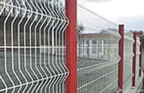 PVC spraying wire mesh fence