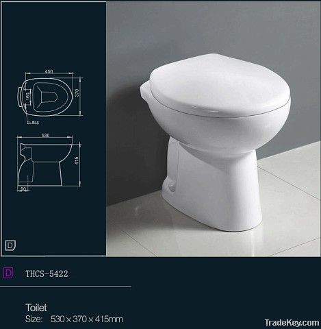 THCS-5422 One Piece Ceramic Toilet