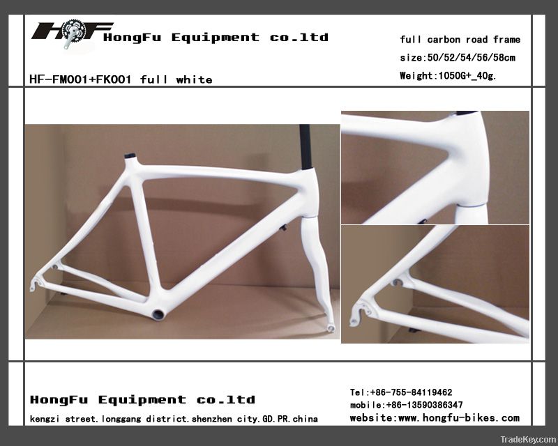 full carbon road frame FM015 By Hongfu Sports Equipment Co. Ltd