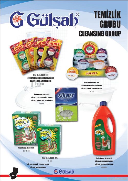 Gulsah toilet cleaning products