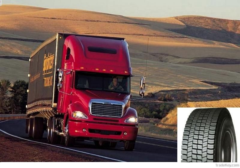 All steel radial truck tire