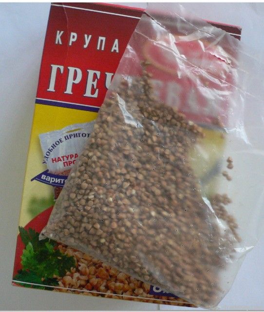 baked buckwheat kernels