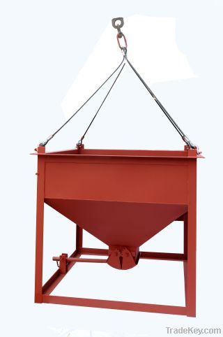 Center Discharge Concrete Bucket