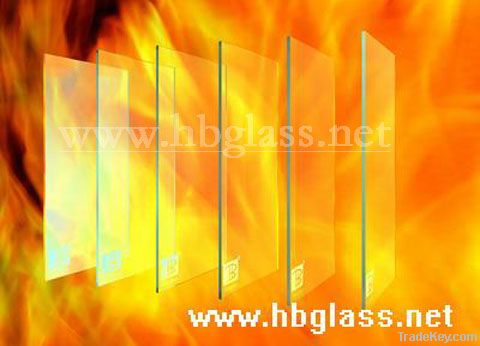 Single-layer Fire Resistant Glass(BS476 Part22:1987)