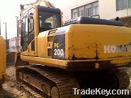 USED  EXCAVATOR KOMATSU PC200-8