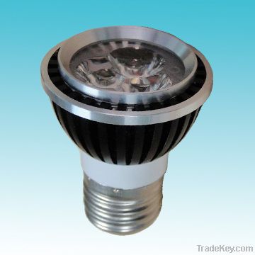 3W Hot Sale LED Lamp Cup with Rocket Booster Heat Radiation