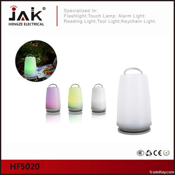 Rechargeable LED sound control touch lamp