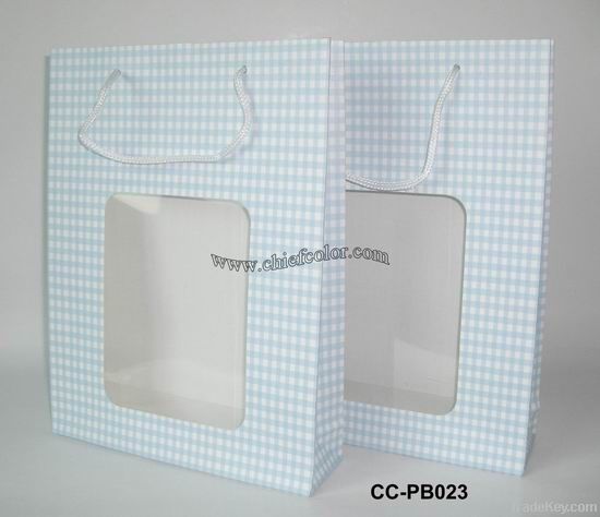 Paper Bags with PVC window