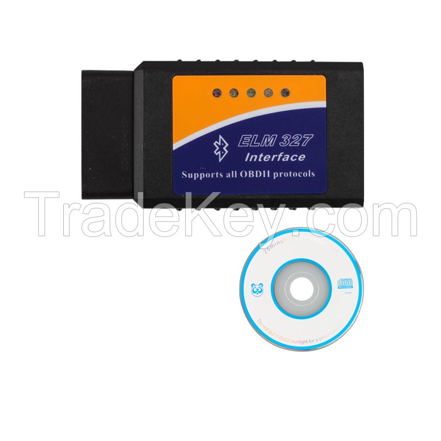 ELM327 Bluetooth V1.5 Software OBD2 CAN-BUS Scanner Tool full protocol version