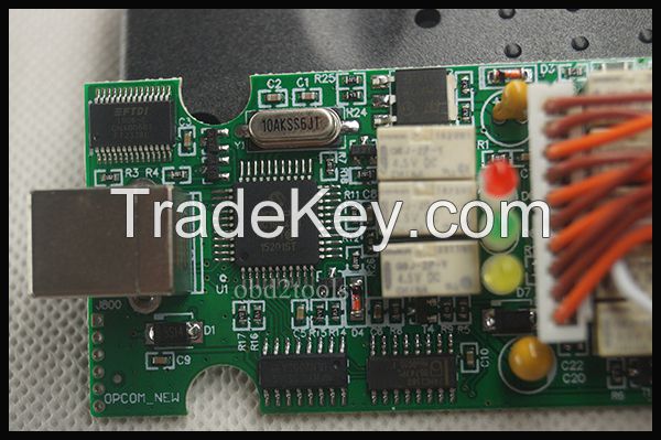 OP-COM OPCOM 2010V Opel Firmware V1.59 with PIC18F458 and FTDI Chip