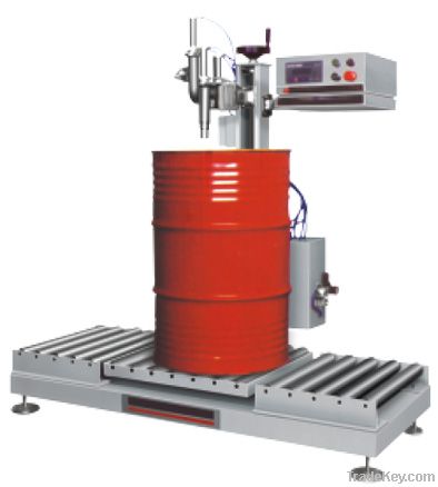 A viscosity liquid filling machine