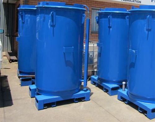 Bulk Grease Vessel grease bin