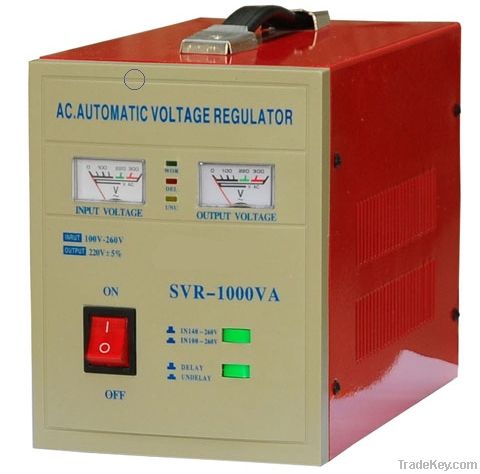 SVR-1000VA Relay Type High Accuracy Full Automatic AC Voltage Stabiliz