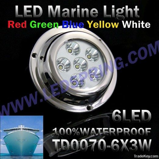 LED marine lights TD0070 6X3W