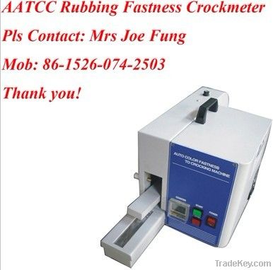 AATCC Rubbing Fastness Crockmeter