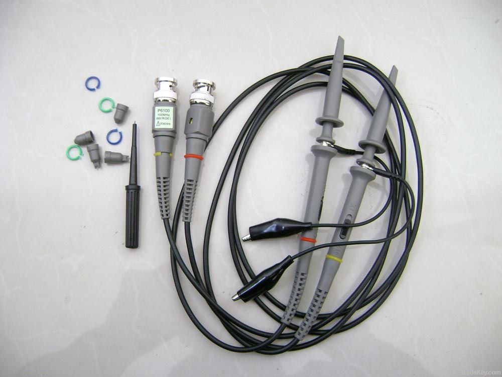 P6100 Oscilloscope probe 10x 1x 100MHz factory offer