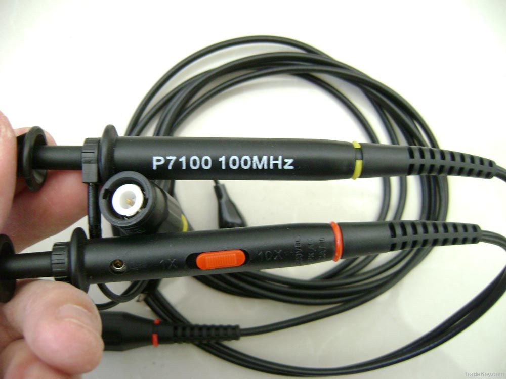 P7100 oscilloscope probes 100MHz 10x 1x Factory Offer 10pcs/lot