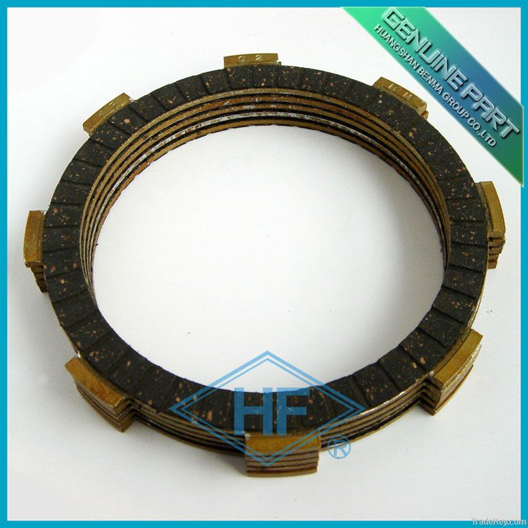 Motorcycle clutch plate for CD100