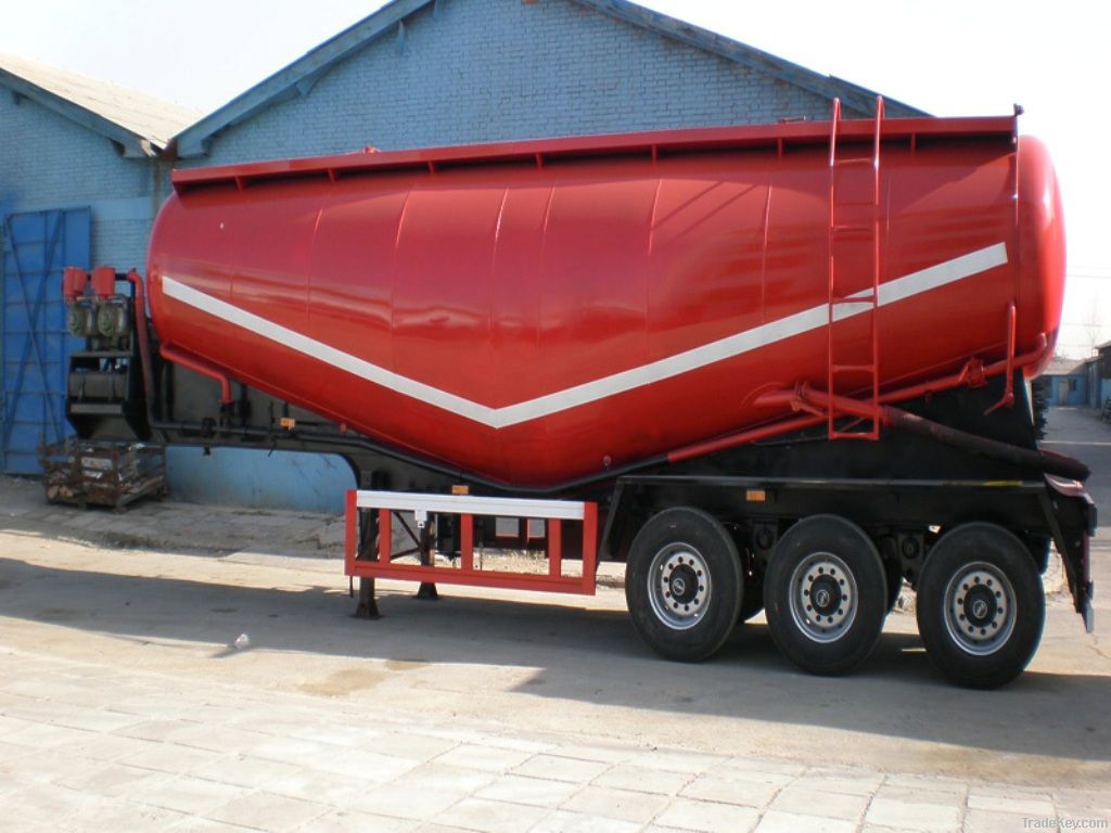 Cement bulker semi trailer