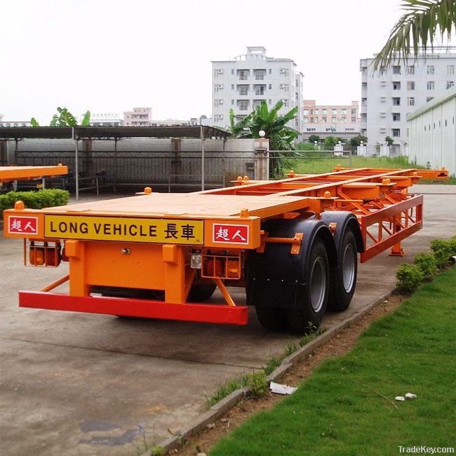 Skeleton Semi Trailer