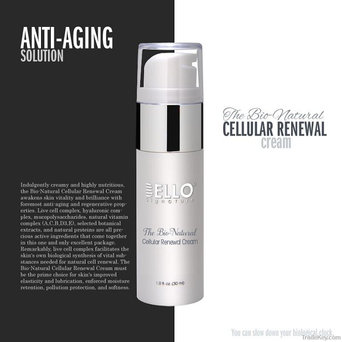 The Bio-Natural Cellular Renewal Cream