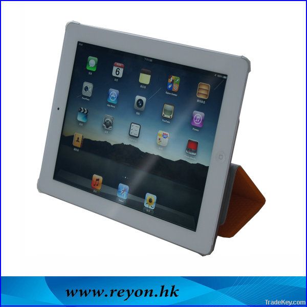 smart PU leather cover for ipad  wake up sleep case