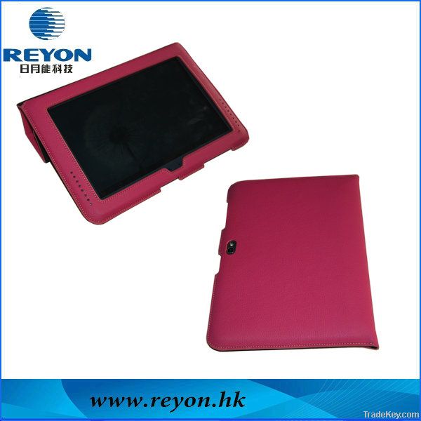 folding lether case for samsung galaxy n8000