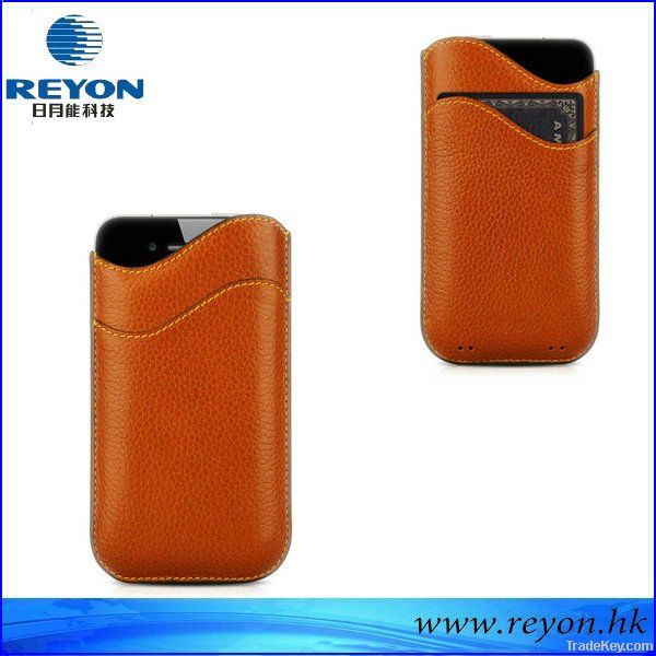 2012 Newest leather Case For IPhone5 case