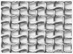 galvanized crimped wire mesh(factory)