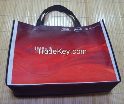 sell non woven bag, green shopping bag, laminated woven bag, paper bag, pp bag;