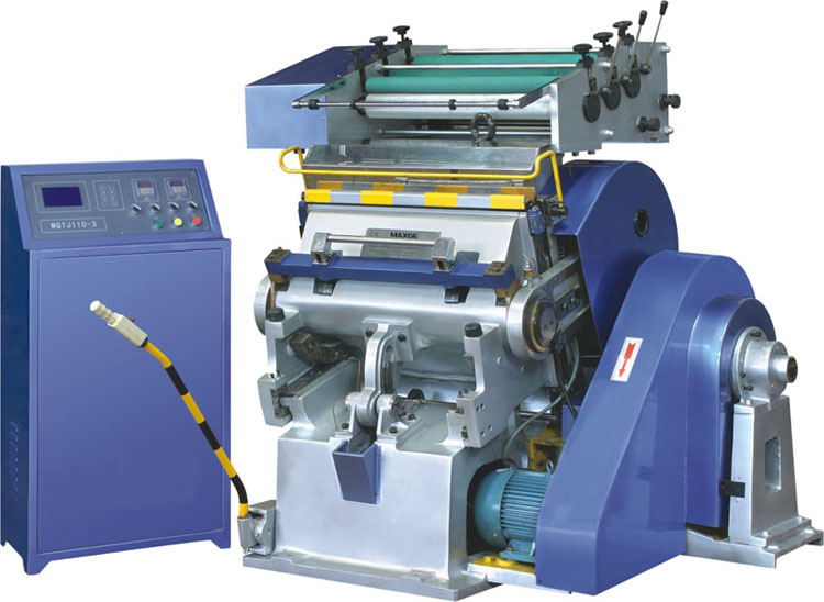 die cutting machine with foil stamping