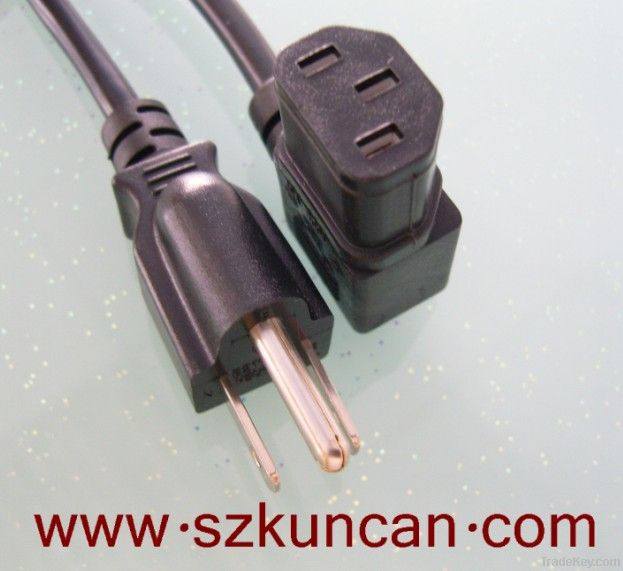 5-15P UL Plug + C13 Connector