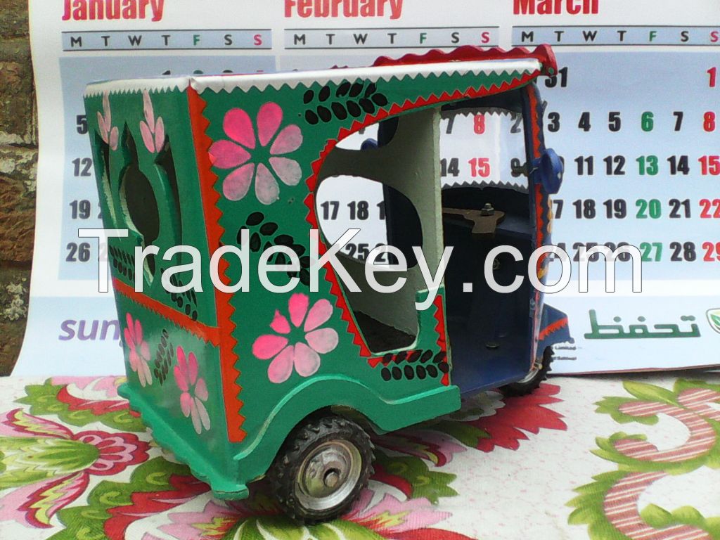 Wooden Toy Riksha