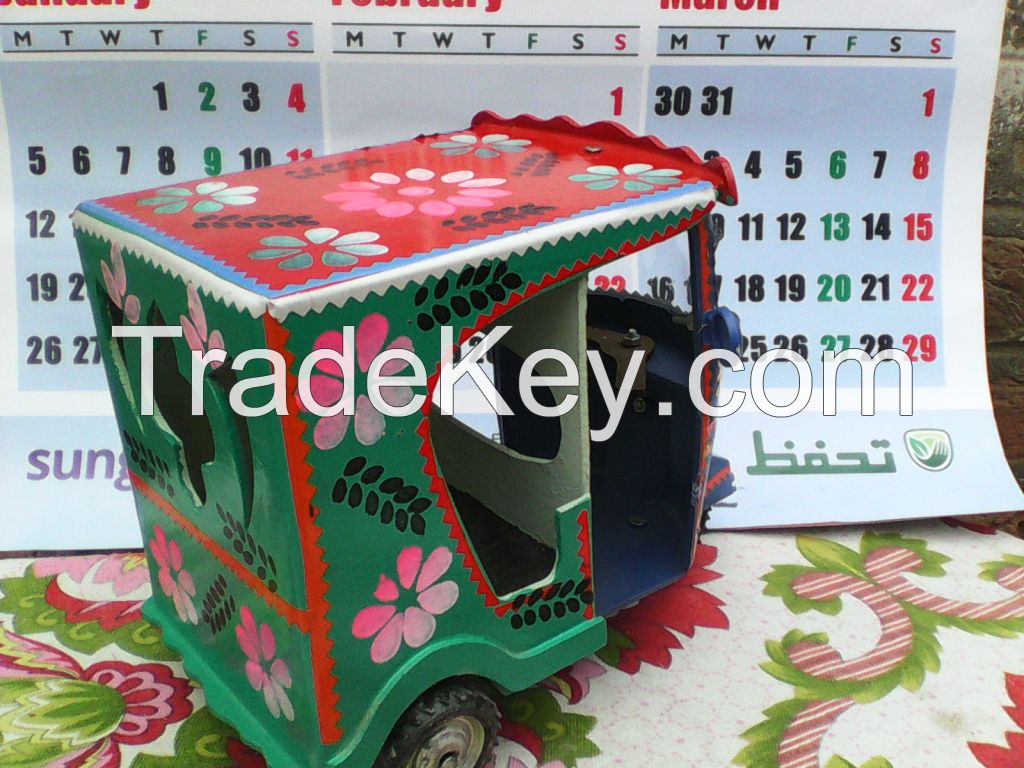 Wooden Toy Riksha