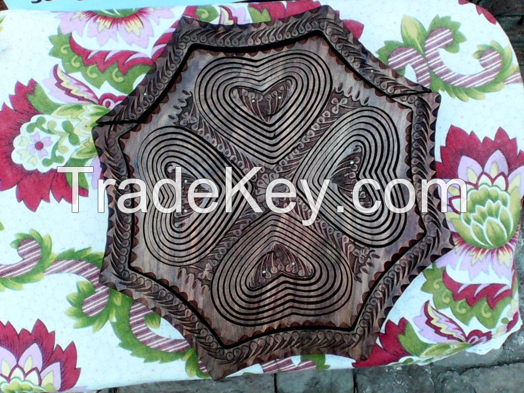 Wooden Dry Fruit Folding Basket