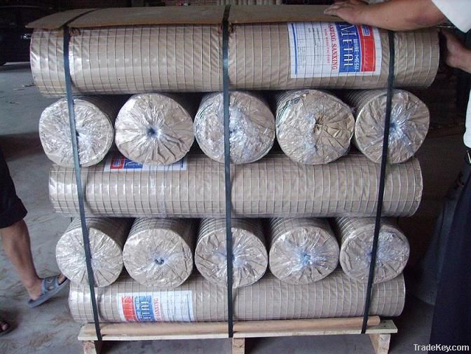 Welded wire mesh