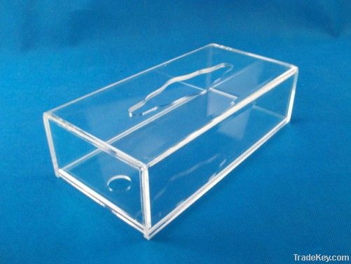 acrylic tissue box, plexiglass tissue box.perspex tissue box