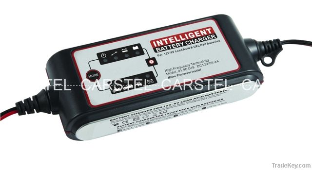 intelligent battery charger 12V/6V 4Amp