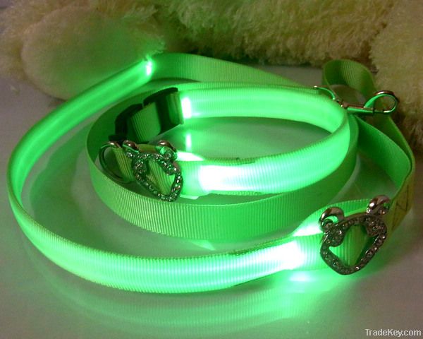 LED Pet collars and leashes