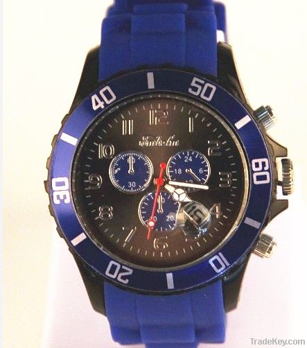 2014 silicone sports watch