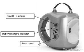 Solar lantern for Outdoor and Indoor activities, solar camping light