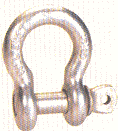 Screw Pin Anchor Shackle U.S.Type, Load  Rated